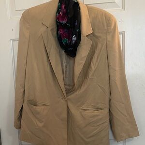 Vintage Saks Fifth Avenue Silk Blazer